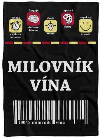 Deka 100% Milovník vína (Podšitie baránkom: NE)