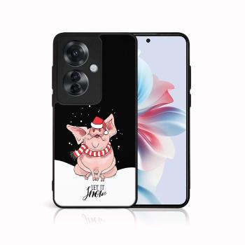 MY ART Kryt s vianočným dizajnom Oppo Reno11 F 5G LET IT SNOW (075)