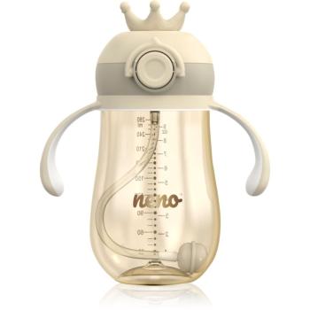 NENO Mio 2 12m+ tréningový hrnček s rúrkou Cream 280 ml