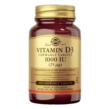 SOLGAR Vitamín D3 1000 IU 100 tabliet