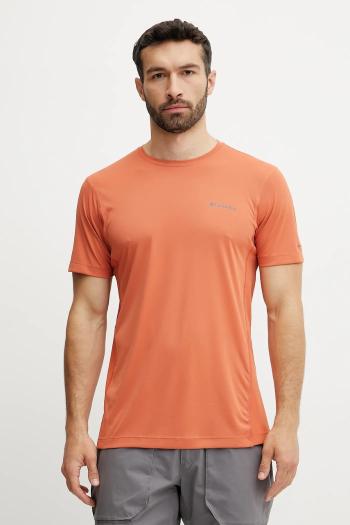 Športové tričko Columbia Zero Rules oranžová farba, jednofarebné, 2118501