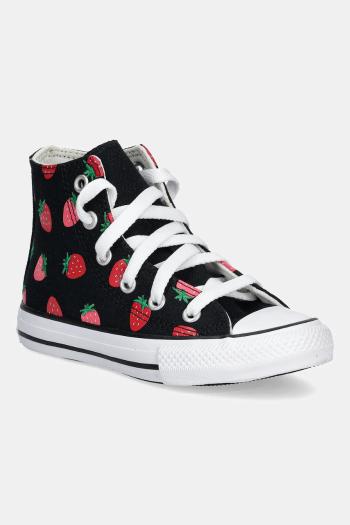 Detské tenisky Converse CHUCK TAYLOR ALL STAR čierna farba, A14928C