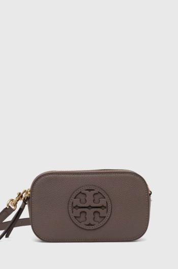 Kožená kabelka Tory Burch Miller Mini hnedá farba, 145667.093