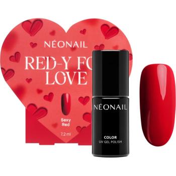 NEONAIL Special Set Red-y for Love gélový lak na nechty (limitovaná edícia) odtieň Sexy Red 7.2 ml