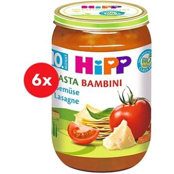 HiPP BIO PASTA BAMBINI Zeleninové lazane 6× 220 g (4062300265974)