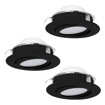 LED bodové osvetlenie Eglo PINEDA čierna 900749