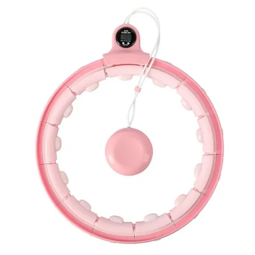 HMS Masážna hula hoop FH02 ružová