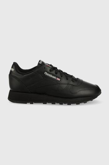 Kožené tenisky Reebok Classic CLASSIC LEATHER čierna farba,, GY0955.100008494
