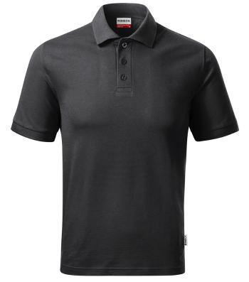 MALFINI Pánska polokošeľa Resist Heavy Polo - Ebony gray | XXL