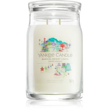 Yankee Candle Magical Bright Lights vonná sviečka Signature 567 g