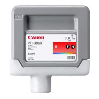 Canon PFI-306R, 6663B001 červená (red) originálna cartridge