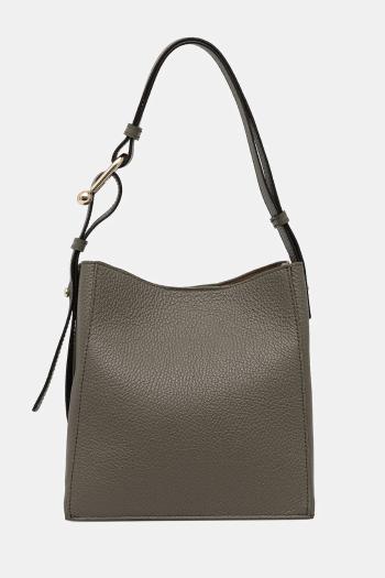 Kožená kabelka Furla zelená farba, WB01373.HSF000.2810S