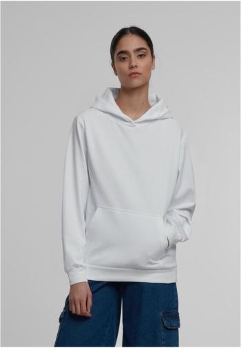 Urban Classics Ladies Loose Light Brushed Fleece Hoody white - S