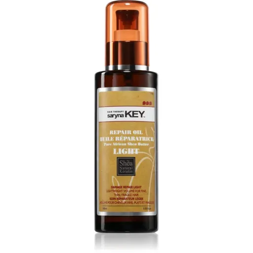 Saryna Key Pure African Shea Butter Light olej na vlasy s bambuckým maslom 105 ml