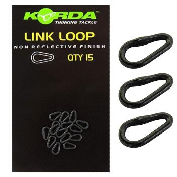 Korda krúžok slza link loop 15 ks