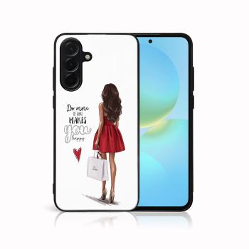 MY ART Ochranný kryt pre Samsung Galaxy A26 RED DRESS (137)