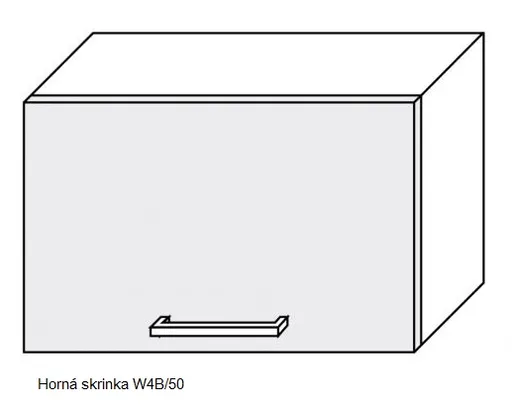 ArtExt Kuchynská linka Brerra - lesk Kuchyňa: Horná skrinka W4B/50 / (ŠxVxH) 50 x 36 x 32,5 cm