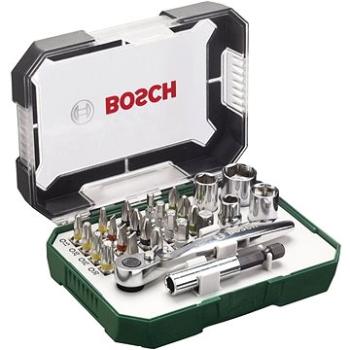 BOSCH 26-dielna súprava skrutkovacích bitov a rační (2.607.017.322)