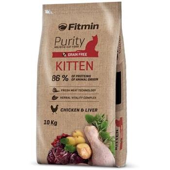 Fitmin Purity Kitten s čerstvým kuracím a pečeňou pre mačiatka 10 kg (8595237013449)