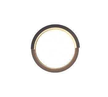 LED nástenné svietidlo Reality Puno čierna R27036132