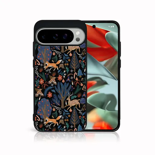 MY ART Kryt s vianočným dizajnom Google Pixel 9 Pro WINTER (071)