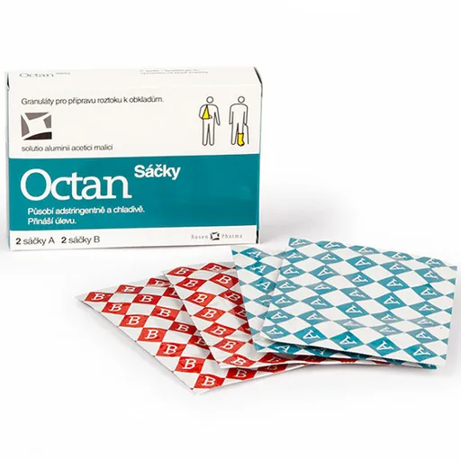 ROSEN PHARMA Octan hlinitý vo vrecku 2 x 2 ks