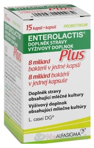 Enterolactis Plus 15 kapsúl