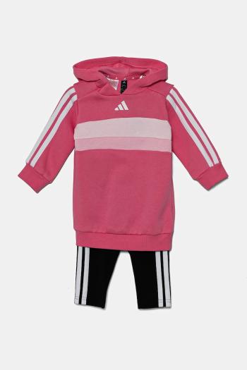 Detská súprava adidas ružová farba, JC7501