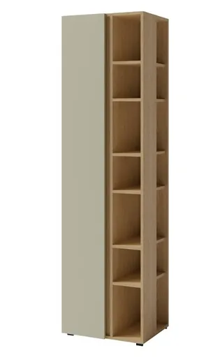 Meblar  Regál LUCA LC04 | eukalyptus/dub baltic