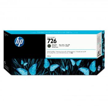 HP 726 CH575A matná čierna (matte black) originálna cartridge