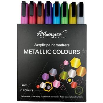Artmagico Akrylový fix s jemným hrotom metalické (343)
