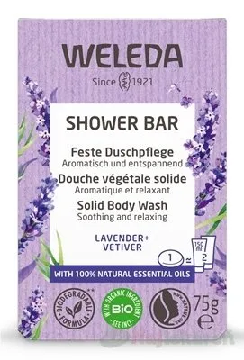 WELEDA SHOWER BAR Levanduľové relaxačné mydlo