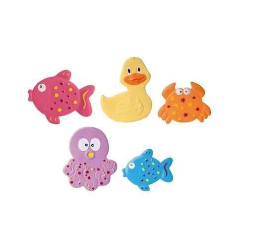 CANPOL BABIES Mini protišmykové podložky do vane 5 ks