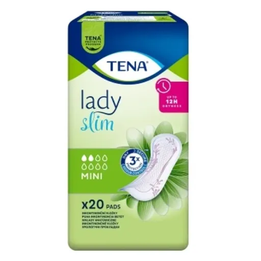 TENA Lady slim mini inkontinenčné vložky 20 kusov