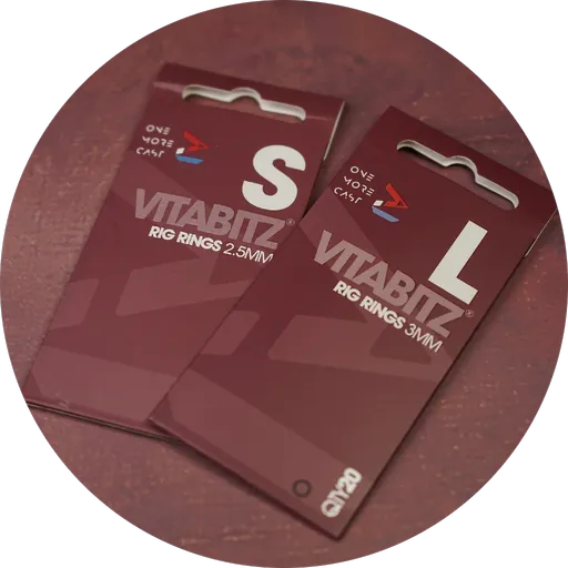 One more cast krúžky vitabitz rig rings 20 ks - 2,5 mm