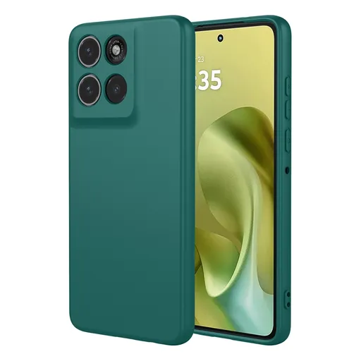 PROTEMIO TPU Kryt pre Motorola Moto G86 5G tmavozelený