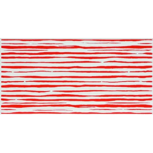 Dekor Fineza Happy červená 20x40 cm lesk DHAP40RE