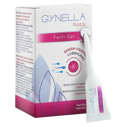 GYNELLA Natal Ferti Gel jednorázové aplikátory 6 x 5 ml