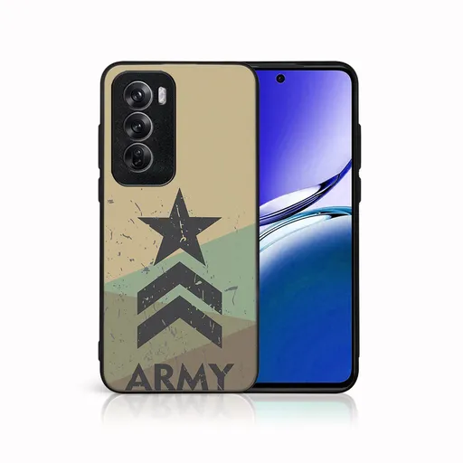 MY ART Ochranný kryt pre Oppo Reno12 5G ARMY (236)