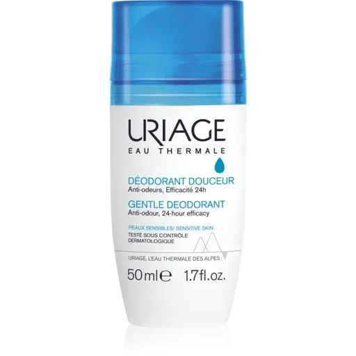 Uriage Hygiène Gentle Deodorant jemný dezodorant roll-on bez obsahu hliníka 50 ml
