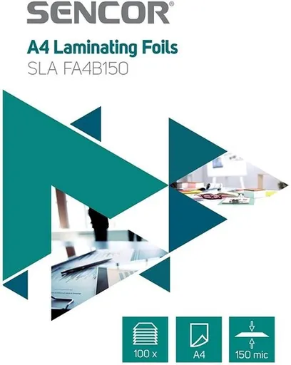 SLA FA4B150 Fólia A4 150mic 100ks SENCOR