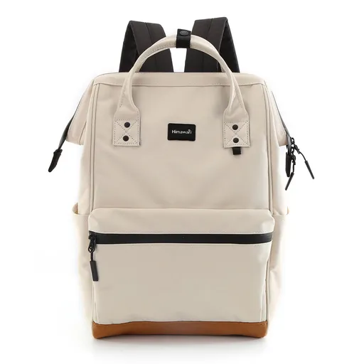Pojemny plecak damski z kieszeniami i portem USB - Himawari