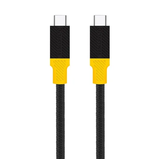 Tactical BlackBird Kábel USB4 1m Black/Yellow