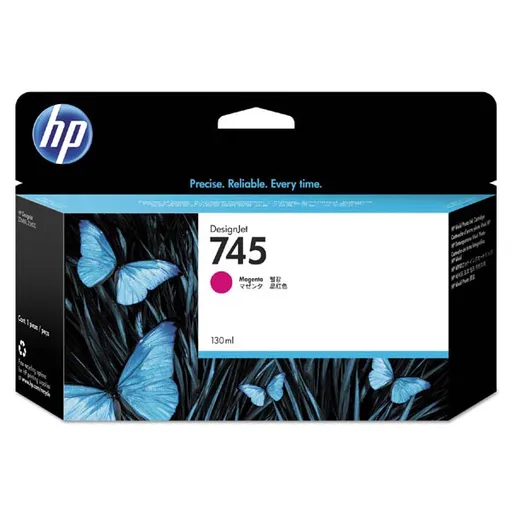 HP F9J95A - originálna cartridge HP 745, purpurová, 130ml