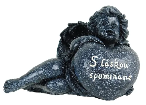 MAKRO - Anjel - s láskou spomíname 14x10cm