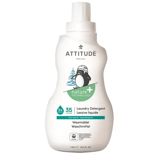 Prací gél pre deti s vôňou hruškovej šťavy Attitude 1050 ml