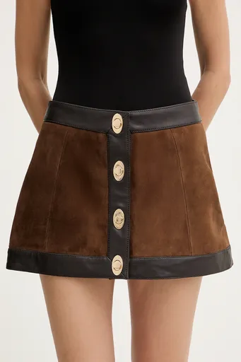 Semišová sukňa Retrofete Lisbeth