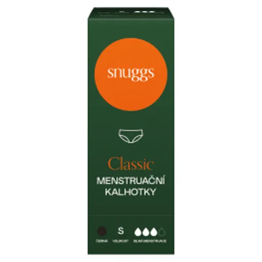 SNUGGS Menštruačné nohavičky - silná menštruácia S