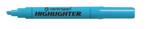 Zvýrazňovač Centropen 8552 modrý klinový hrot 1-4,6mm