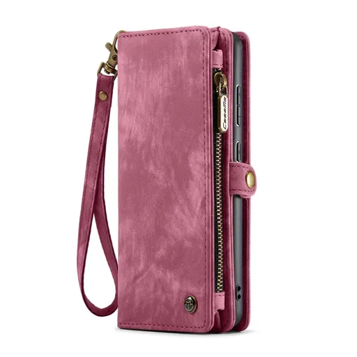 WALLET Ochranný kryt s peňaženkou 2v1 pre Samsung Galaxy A35 5G červený